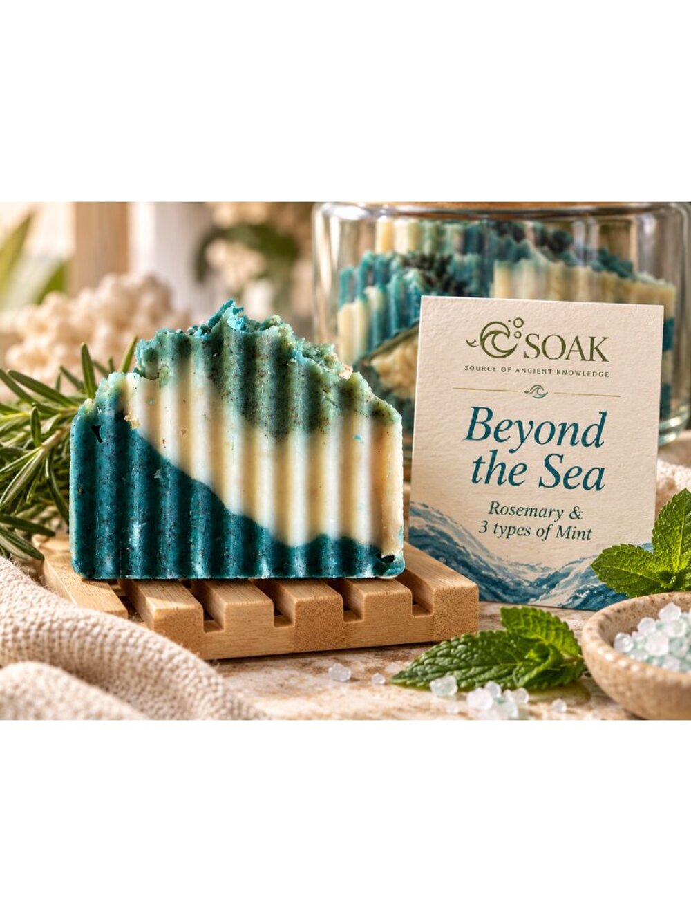 SOAK Beyond the Sea Aromatherapy Artisan Soap
